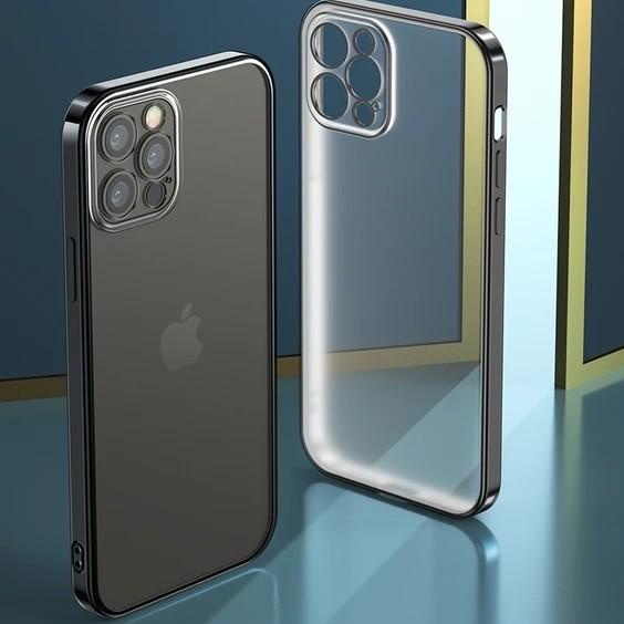 Benks Frosted Electroplating Protective Case For Iphone 12 Series - Hitam, 12