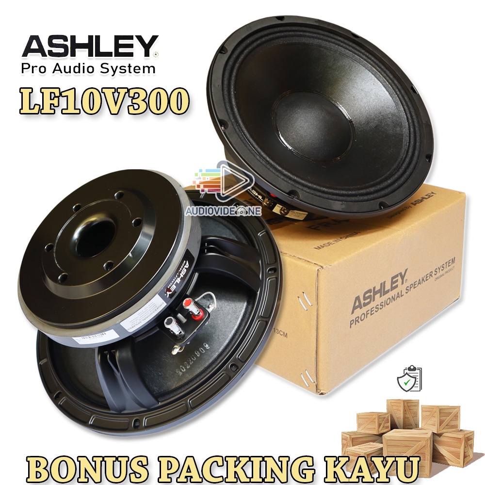 Speaker Ashley 10 Inch LF10V300 Speaker Komponen Sound Sytem Original Power Rating 350 - 700 Watt