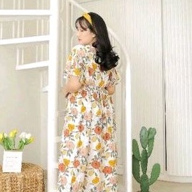 Mesya Dress/Daster Busui Semata kaki/Daster busui premium