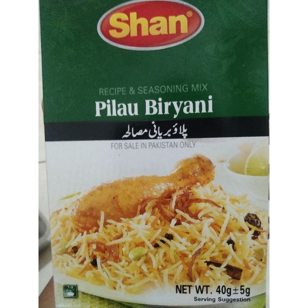 

Shan pilau biryani