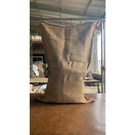 Karung Goni Baru 60 kg - Karung Goni Polos 62x105 cm - Burlap Sack - Packaging Kopi