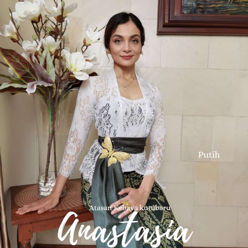 Kebaya Semi Perancis Embroidery Anastasia