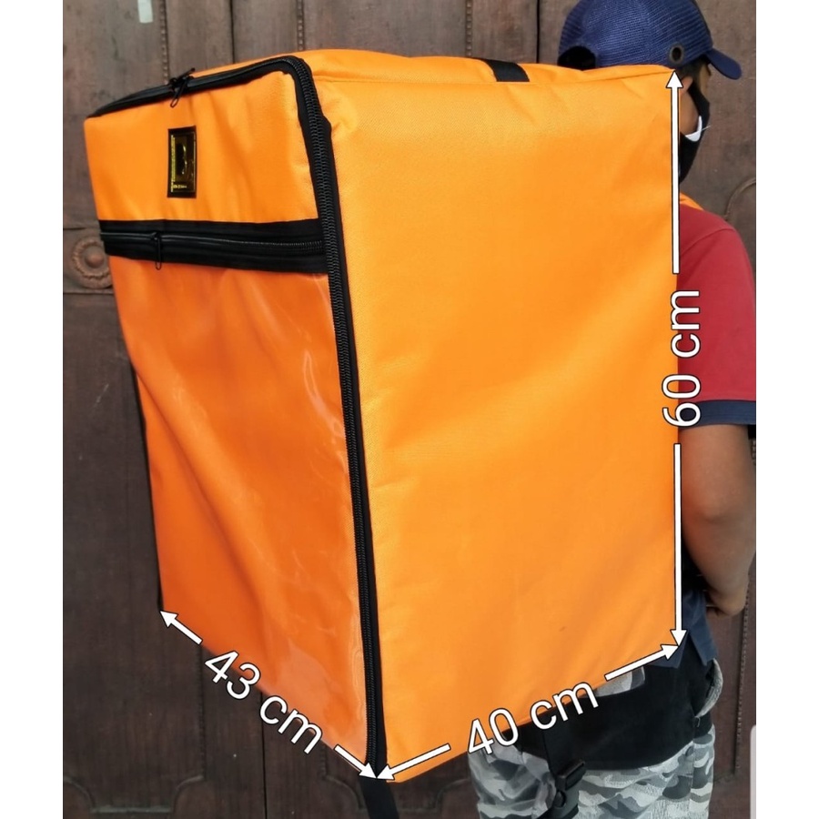 Tas Ransel Kurir Besar 100L Delivery Bag Ojol Kurir Makanan Box Motor