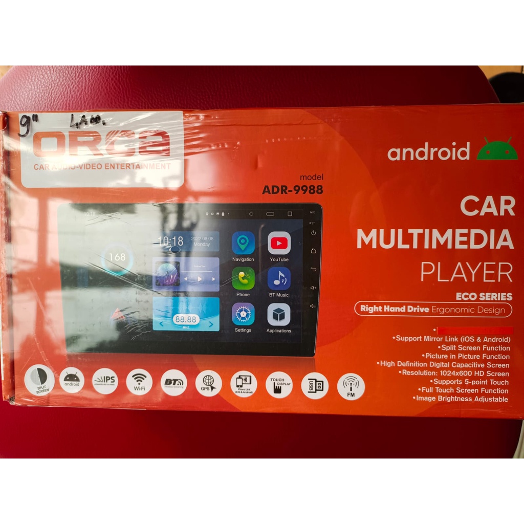 TV Android ORCA 9 Inch ECO Series