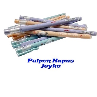 

Pulpen Hapus Joyko Sweet Melody PENPUS