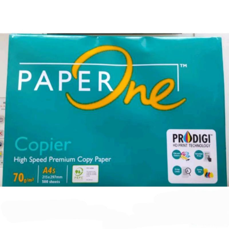 

[CRT 5 RIM] KERTAS A4S PAPERONE 75 GRAM / KERTAS HVS / KERTAS FOTOCOPY / A4 F4 A4S QWARTO