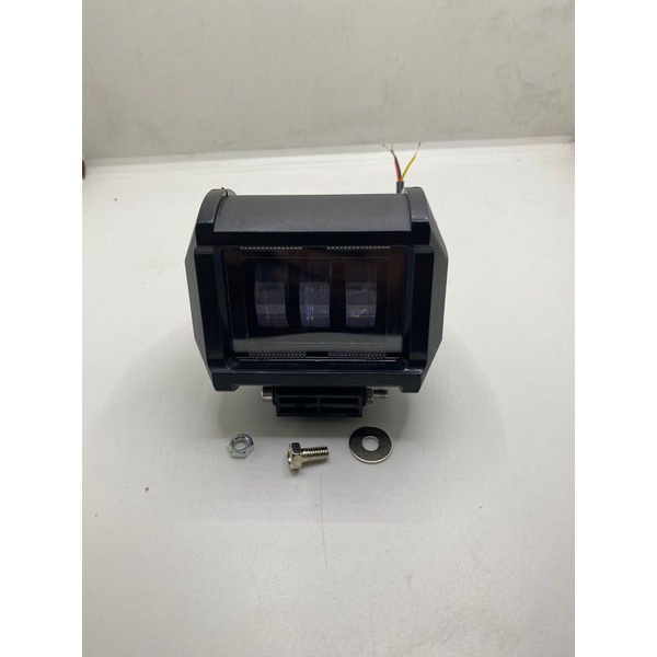 PAKET LAMPU SUPERMOTO LAMPU TEMBAK PLUS BREKET KLX / CRF