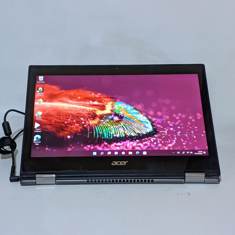 Laptop Touchscreen 2in 1 lipat Acer Spin Sp513-52N - core i5 gen8 - ram 8gb - Ssd 256gb
