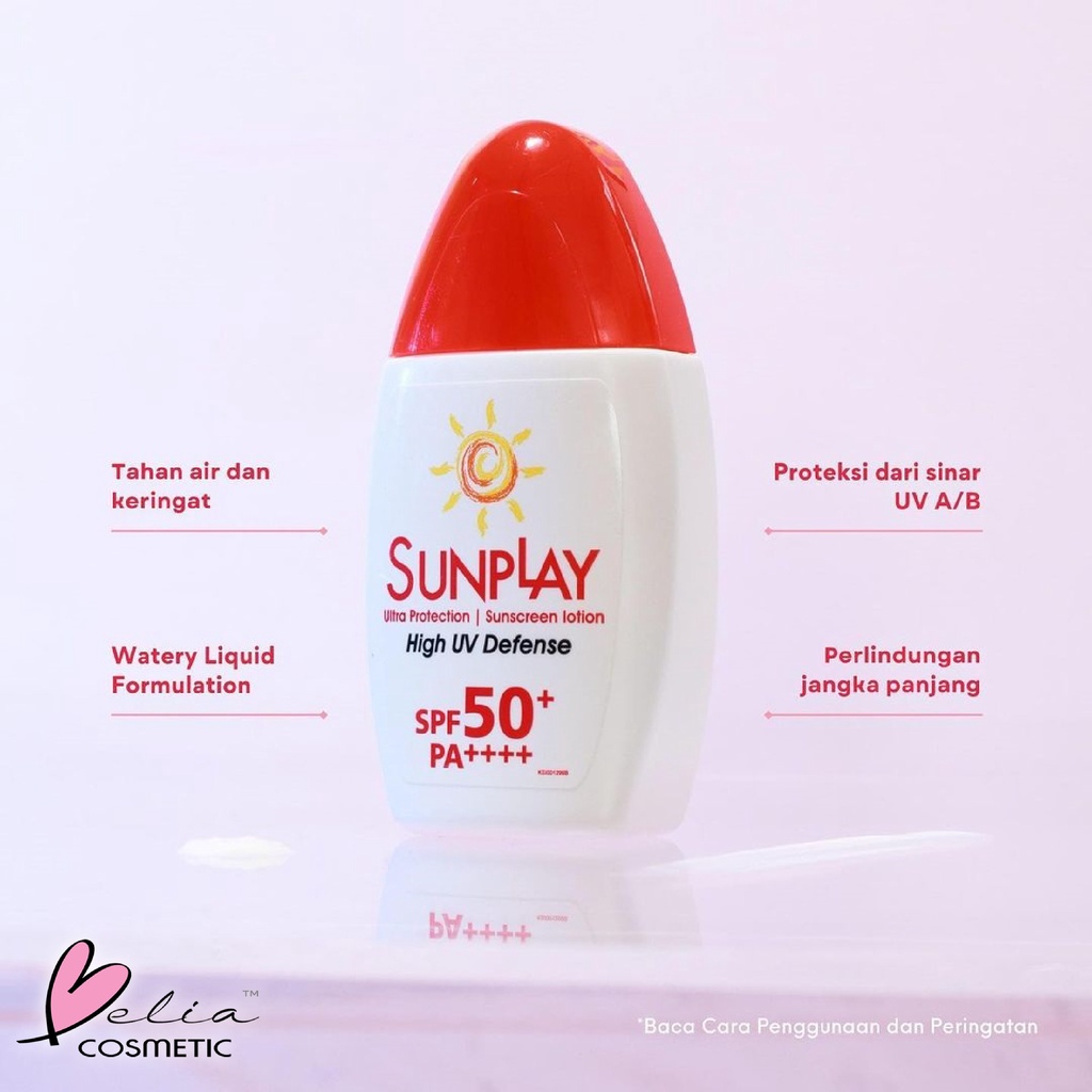 ❤ BELIA ❤ Rohto Sunplay UVA UVB SPF50 PA++++| SPF 39 PA++ | Sunblock Sunscreen Lotion High UV Defense | BPOM