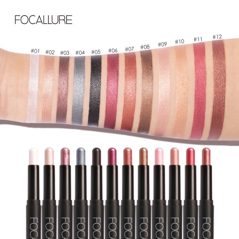 FOCALLURE Cream Shimmer Single Eyeshadow Pencil / Eyeshadow Stick