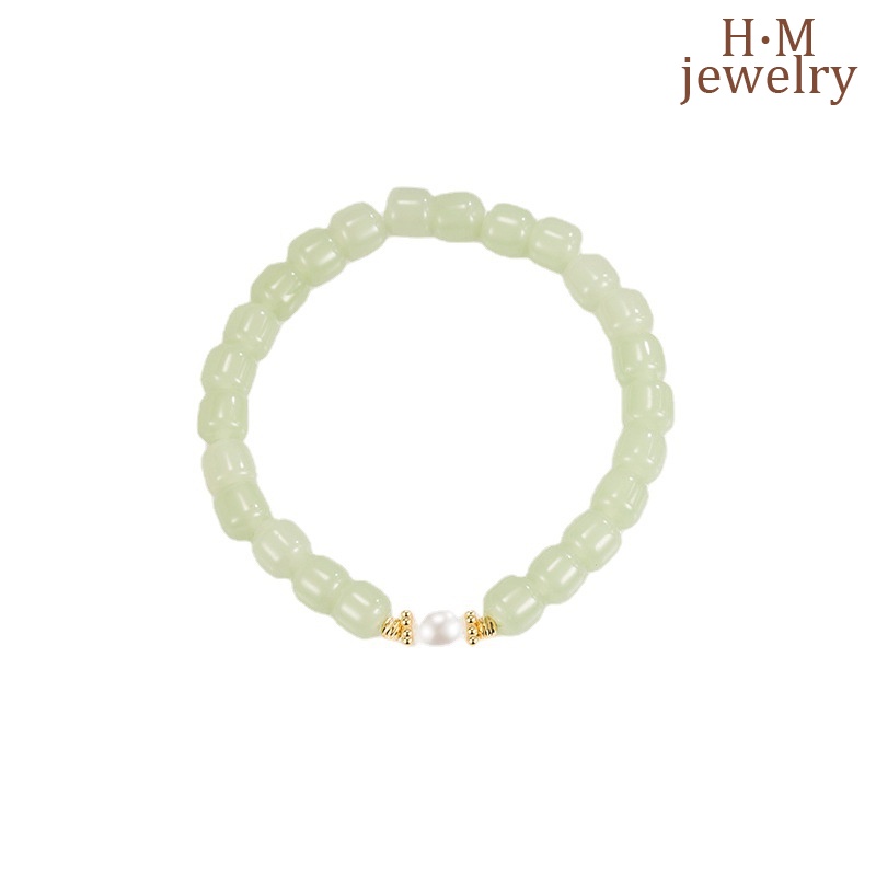 Gelang Mutiara Hetian Retro Mewah Untuk Wanita 2022