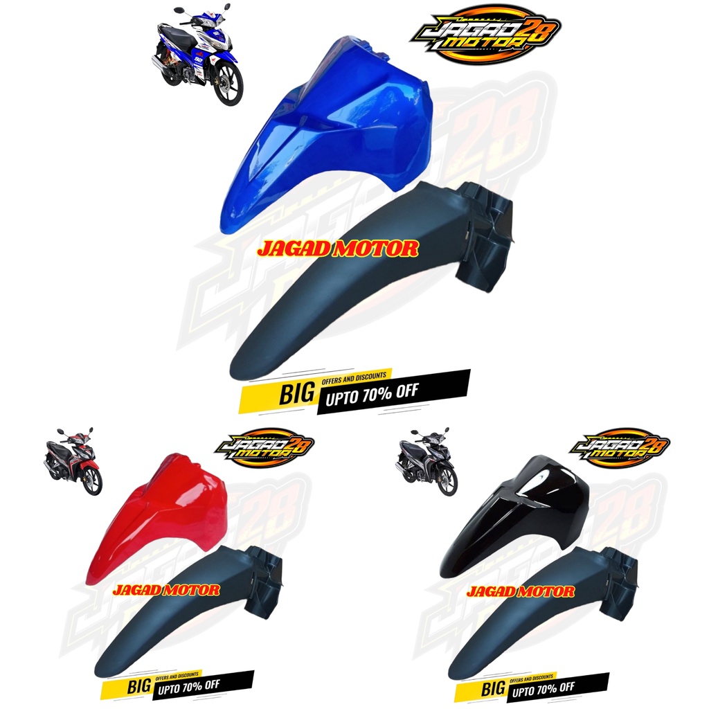 Spakbor Depan Belakang Honda Blade New Hitam Merah Biru / Sepakbor Depan Belakang Honda Blade New Hitam Merah Biru / Slebor Depan Belakang Honda Blade New Hitam Merah Biru / Spakbor Slebor Depan Set Belakang Honda Blade New Hitam Merah Biru