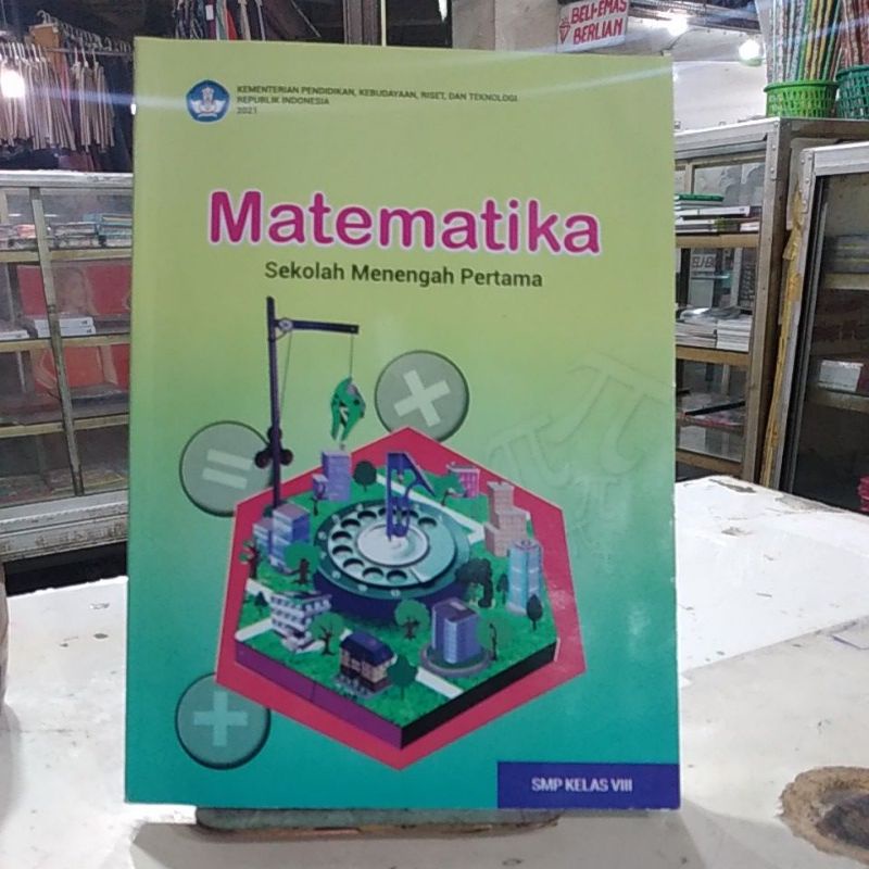 buku paket matematika smp kelas 8 kurikulum 2021 kemendikbud