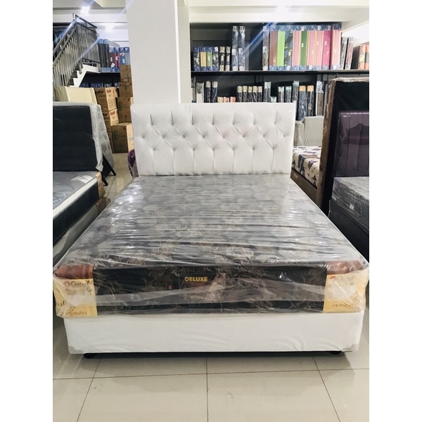 SET KAMAR DIVAN LACI + KASUR KASUR CENTRAL + DIVAN LACI