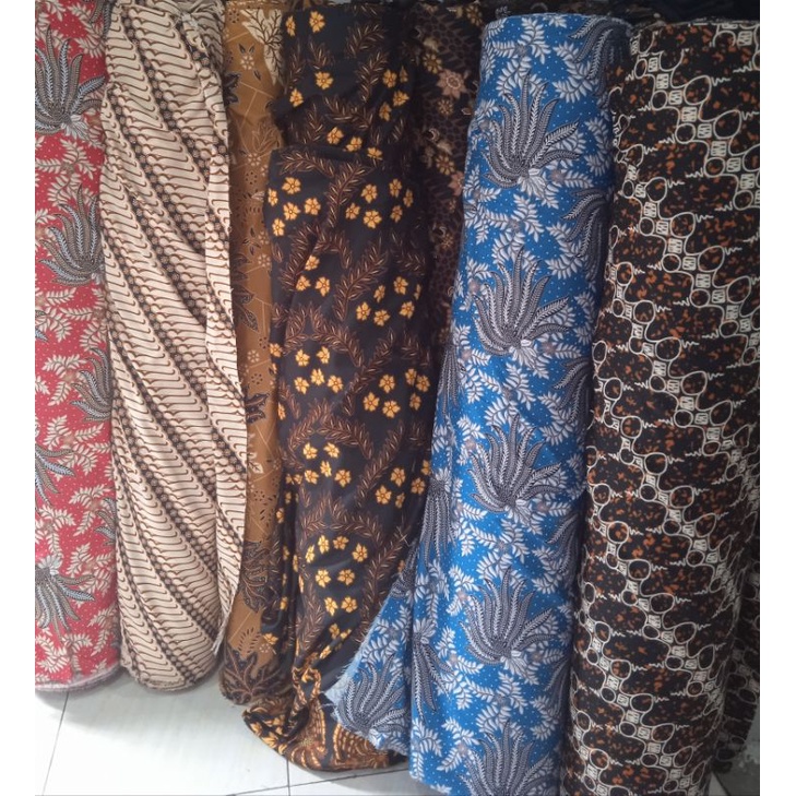 Roll batik katun disperse grade A 100m
