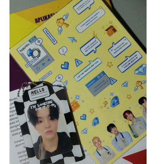 [SIAP KIRIM] Sticker MD Deco kit Treasure