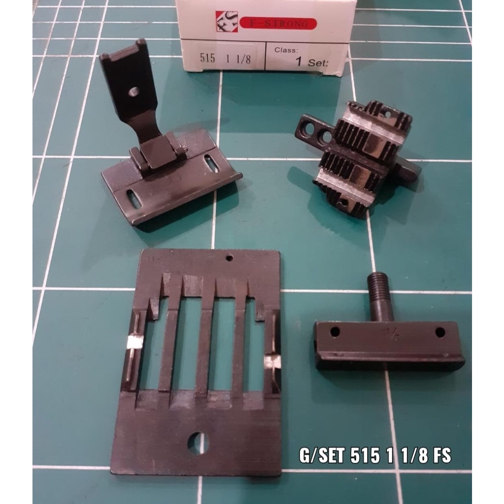 Gset / Gauge Set Mesin Jahit Jarum 2 Juki LH-515 1 1/8 FS
