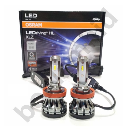 Lampu LED Mobil HIR2 9012 OSRAM XLZ New Generation Bohlam Putih LED Plus Gratis 2pcs T10 Still Putih