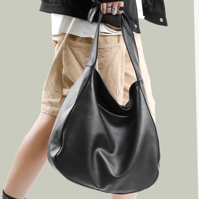 tas selempang pria tas pria keren MURAH tas kulit pria multifungsi shoulder bag waistbag pria W3I7 t