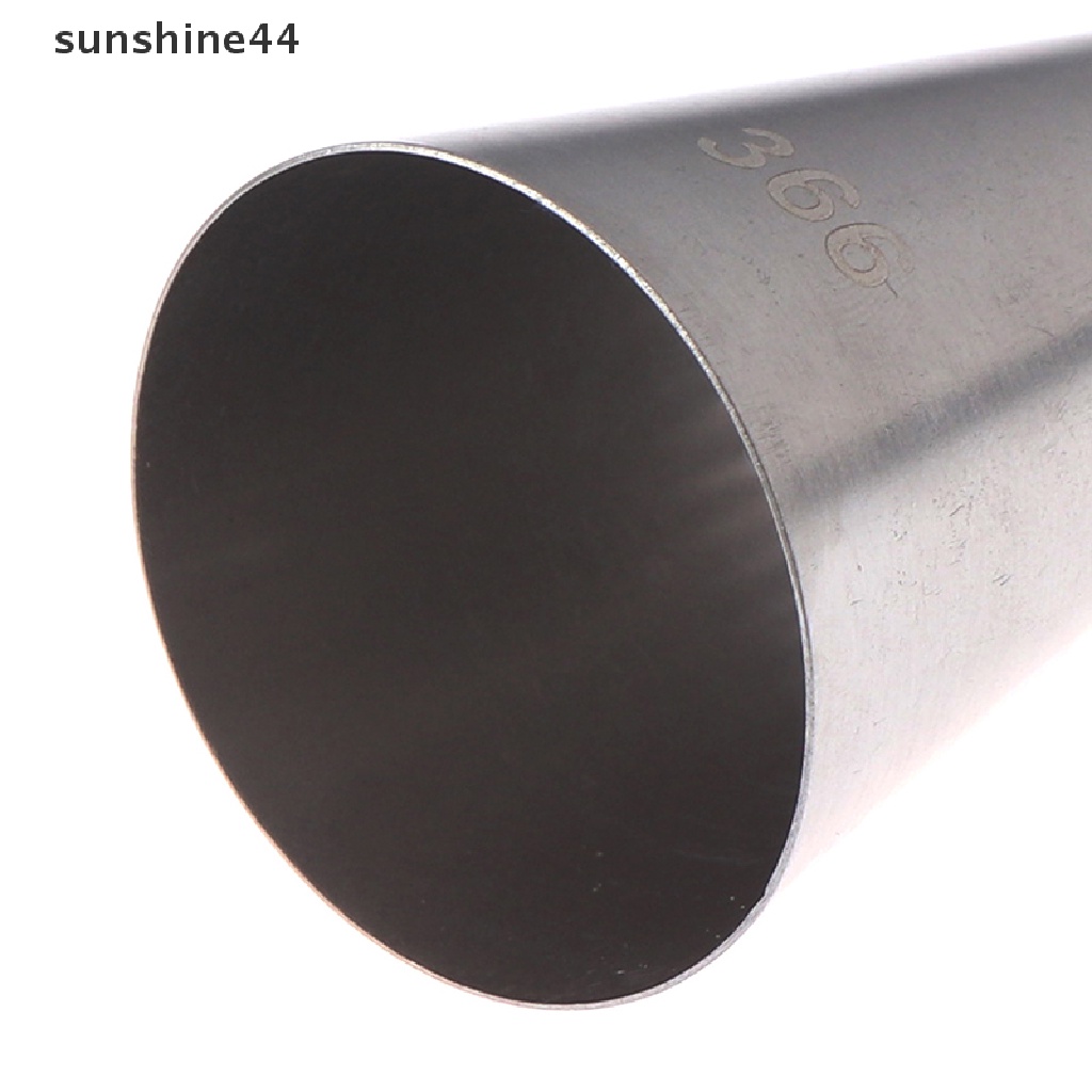 Sunshine Mai Fu 366# Alat nozzle Pipa Krim Kue Kering Model 10 Gigi Lurus Besar Bahan stainless steel 304