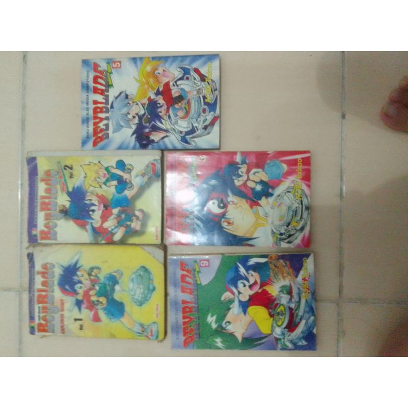 komik beyblade 1 jilid/komik bekas/hobi dan koleksi