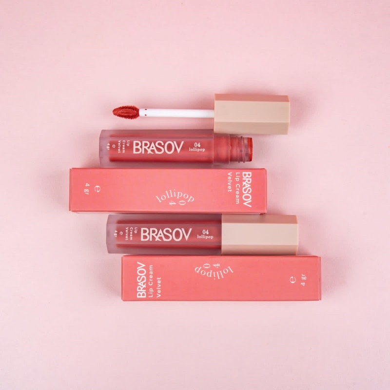 BRASOV LIP VELVET - LIP CREAM / LIPSTIK LONGLASTING WATERPROOF BPOM