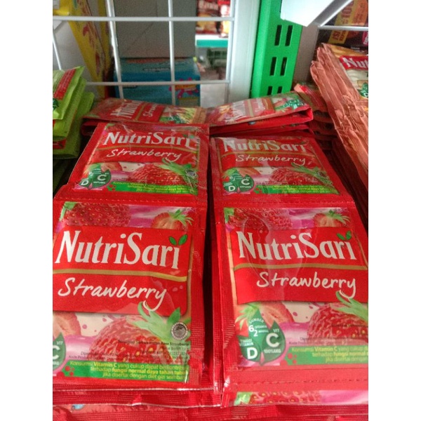 Minuman Sachet Nutrisari / Nutrisari Renceng / Varian Rasa Sesuai Stok Ready