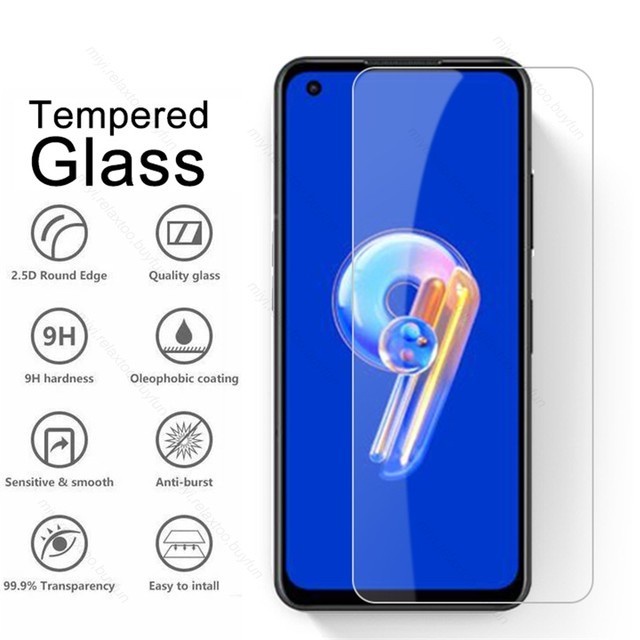 ASUS ZENFONE 9 TEMPERED GLASS CLEAR ANTI GORES KACA