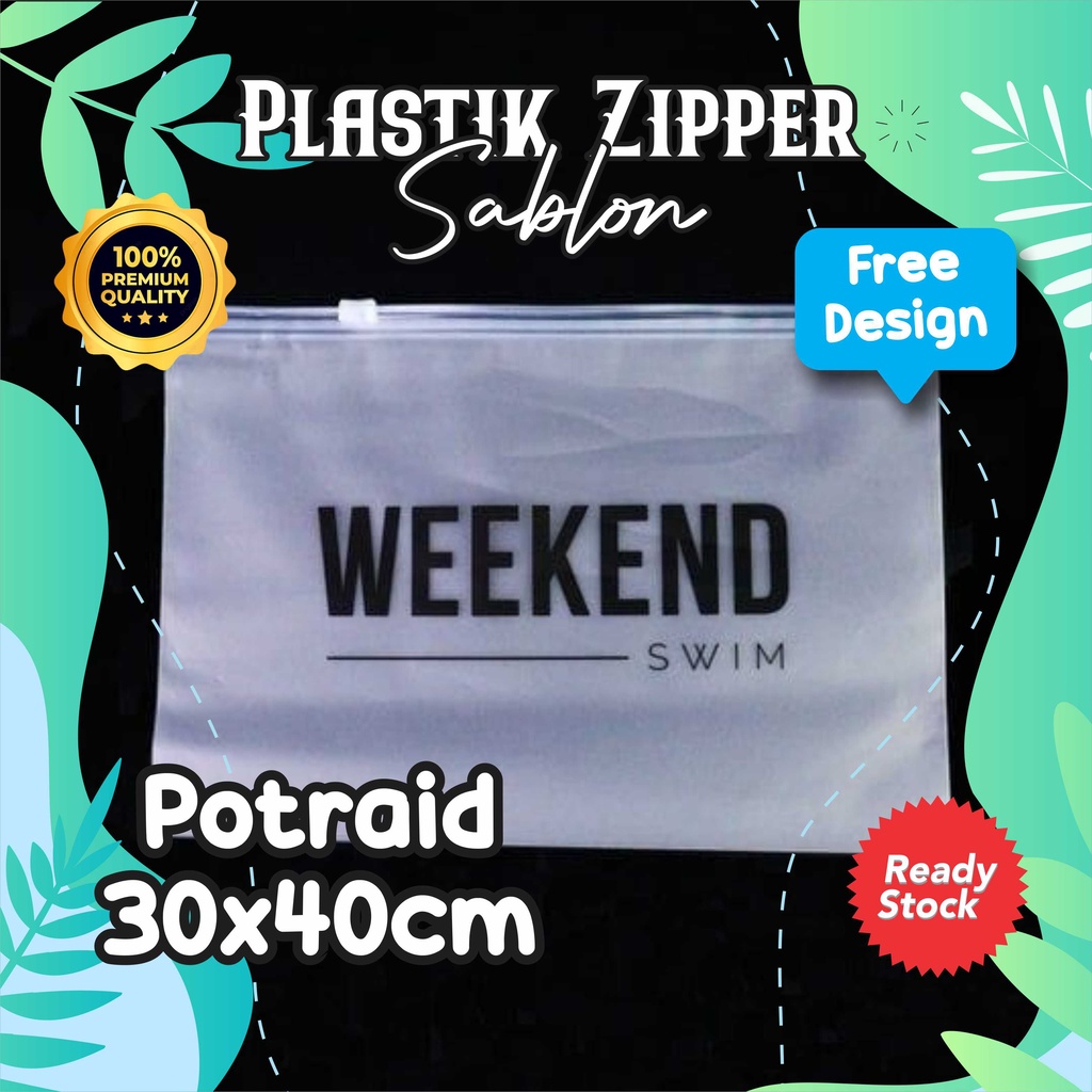 Custom Sablon Plastik Zipper, Plastik Ziplock Custom Sablon, Plastik Ziplock Baju, Plastik Ziplock H