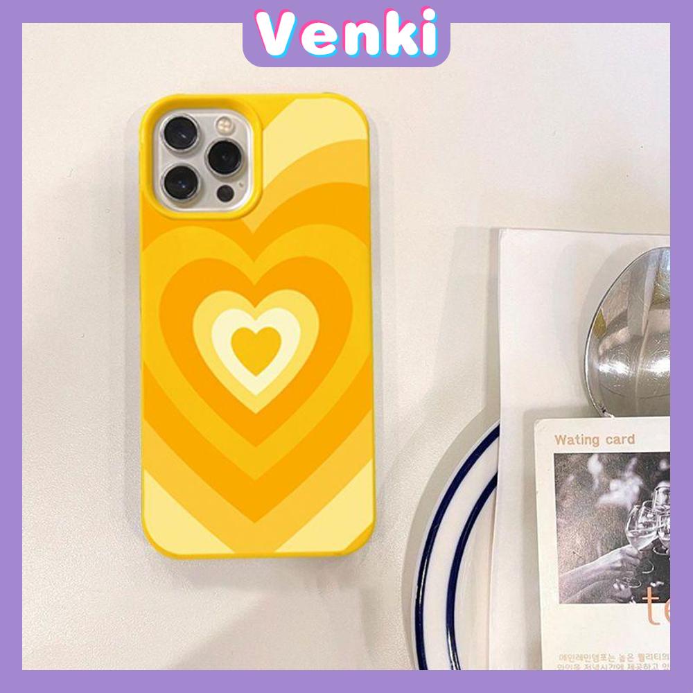 Case iPhone 14 Pro Max TPU Soft Case Love Circle Glossy Yellow Candy Case Camera Protection Shockproof For iPhone 14 13 12 11 Plus Pro Max 7 Plus X XR