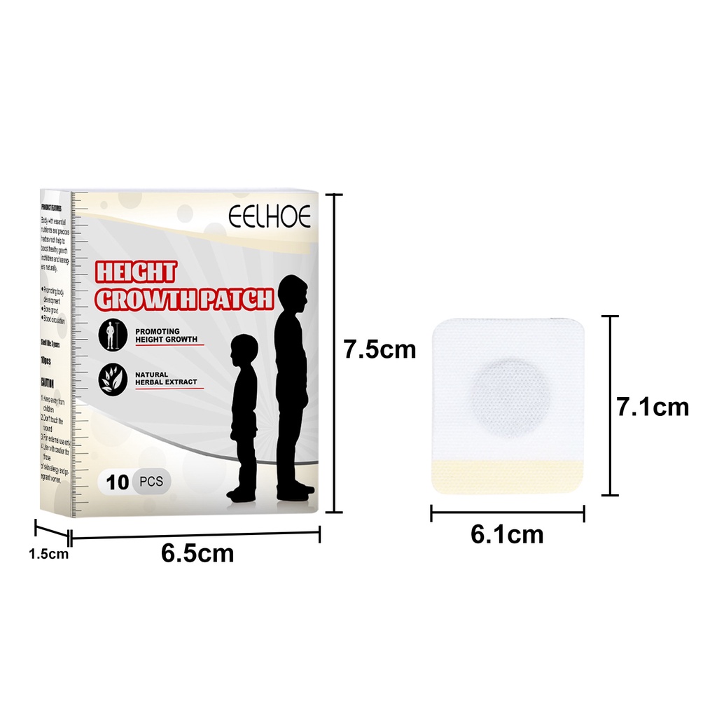 Koyo Peninggi Badan isi 10 Height Growth Patch penambah tinggi badan cepat
