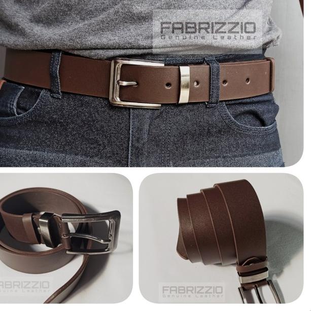 Ikat pinggang pria kulit kerbau