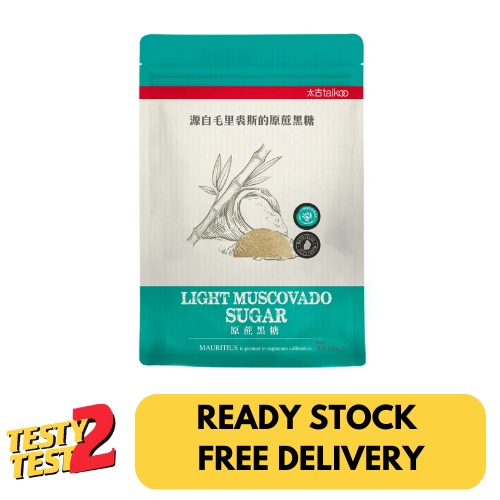 

Taikoo Natural Cane Sugar - Light Muscovado 350g