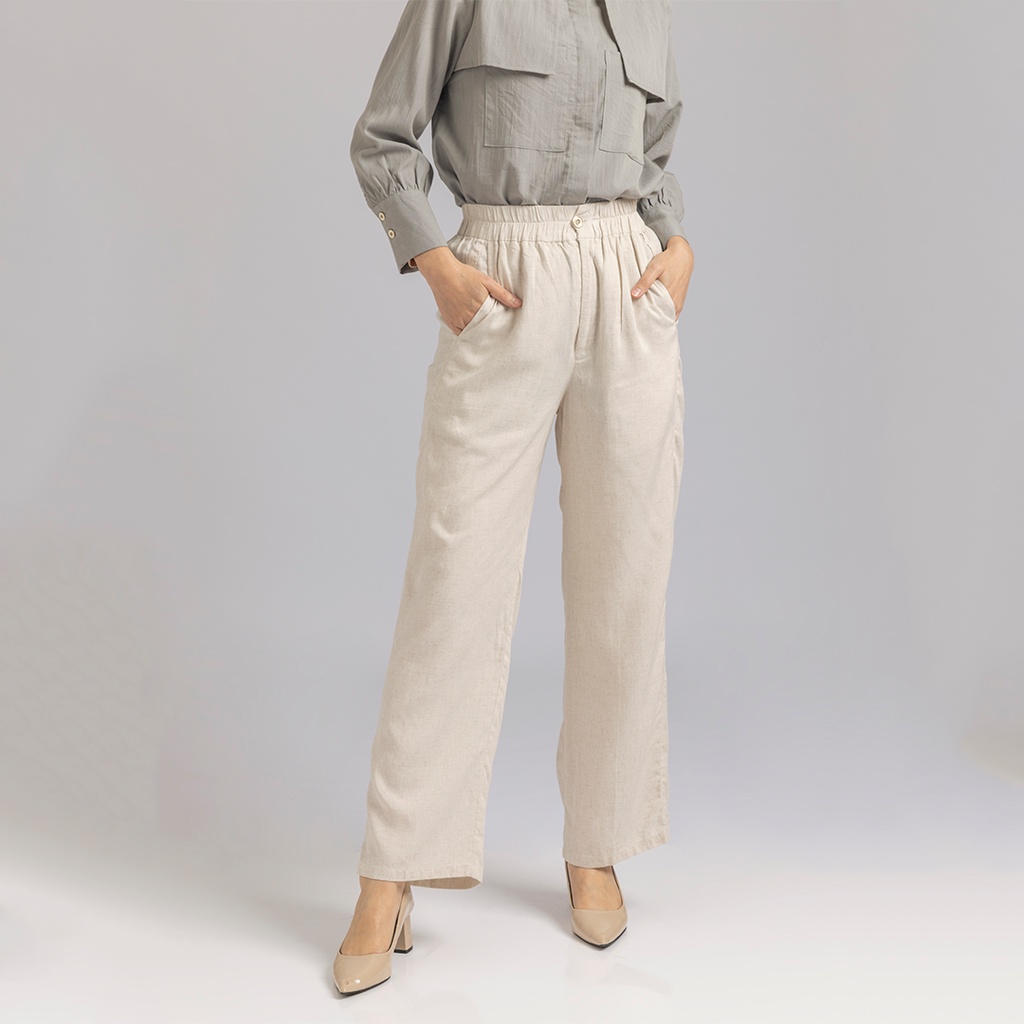 KEFI LINEN PANTS - KAMI