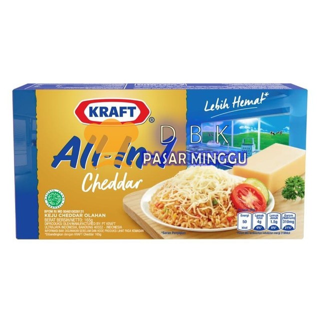 

T0P KEJU KRAFT ALL IN ONE 165GR CHEDDAR BUKAN PROCHIZ NICE