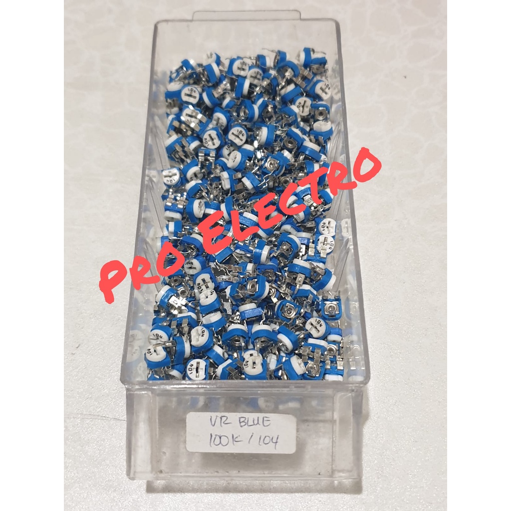 (MINIMAL 5 PCS) VR BLUE 10K (103) Trimpot Trimmer Variable Vertical VR 10K (103)