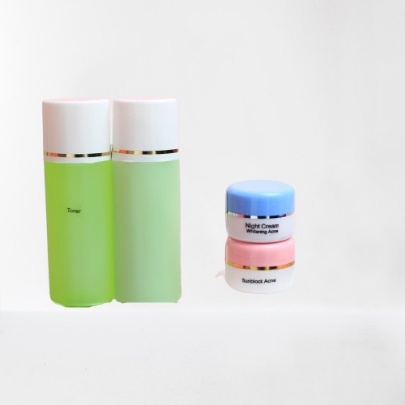 PAKET JERAWAT 4 IN 1 ( SABUN ACNE, TONER ACNE , NIGHT CREAM ACNE, SUNBLOCK)