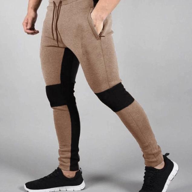 Celana Jogger Pants Yemeke Pria Celana Joger Panjang Cowok Training - Mocca