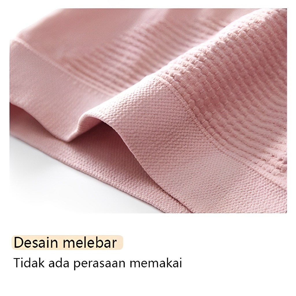 ✅COD [BBS] Celana dalam briefs seamless mid waist elastis wanita perempuan cewek