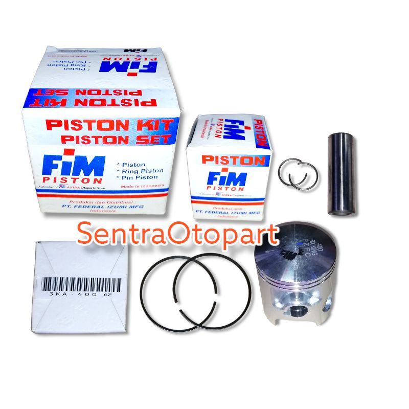 Piston seher kit rxk rx king oversize 400 fim