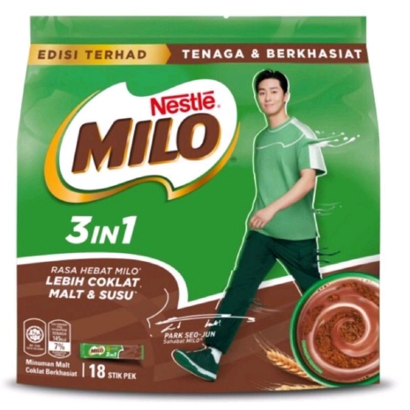 

NESTLE MILO x Park Seo-Jun (Stick Packs) BUNDLE isi4 FREE GIFT