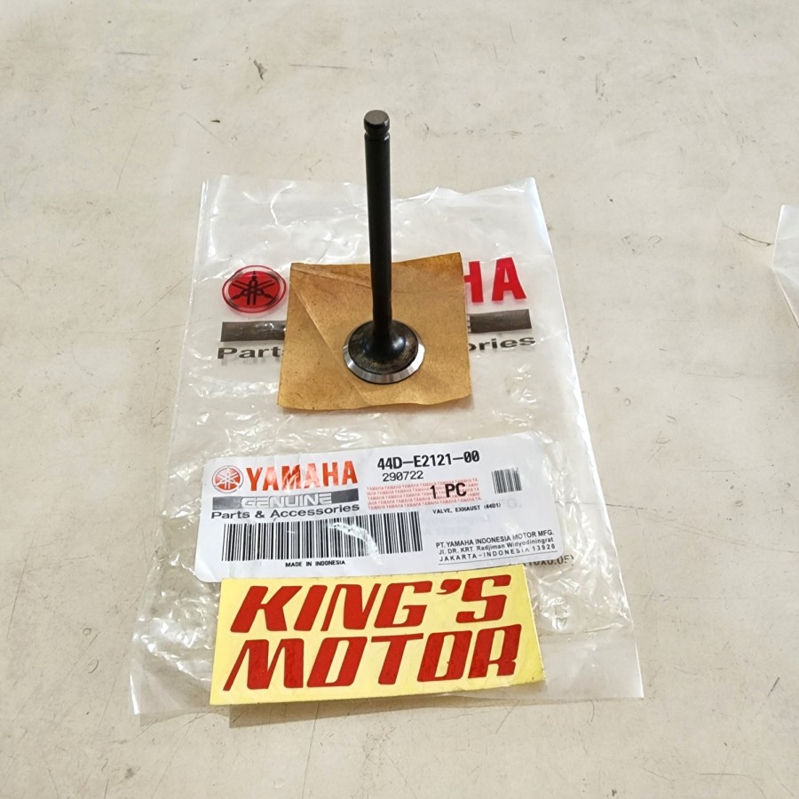 KLEP EX VALVE EX BUANG XEON KARBU KARBURATOR ASLI YAMAHA 44D-E2121