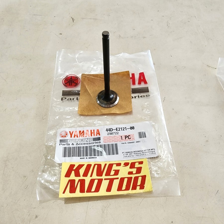 KLEP EX VALVE EX BUANG XEON KARBU KARBURATOR ASLI YAMAHA 44D-E2121