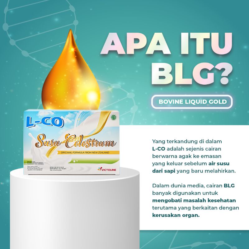 

SUSU LCO Kolostrum New Zealand Colostrum (Low Fat) Halal & BPOM
