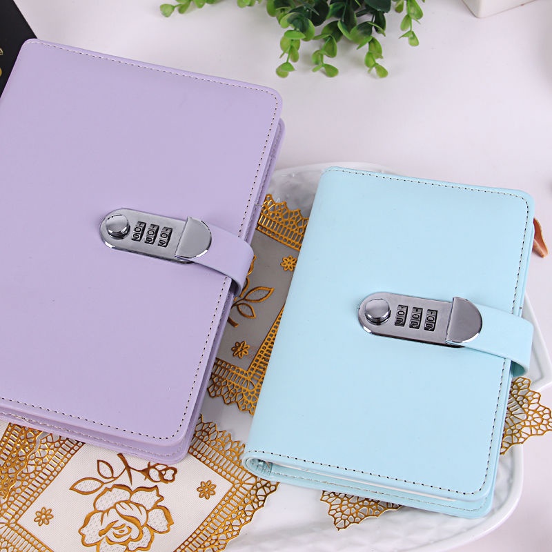 ♗❀Sera loose-leaf password book kecil segar notebook siswa sekolah dasar notepad A6A5 buku halaman kehidupan kampus yang dapat dilepas