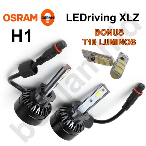 LAMPU LED H1 OSRAM LEDriving XLZ NEW GEN Bohlam Headlamp Plus Gratis 2pcs T10 Still Putih Rodamasled