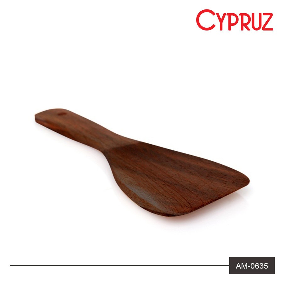 Cypruz Centong Nasi Kotak Kayu Sonokeling / Rice Spoon AM-0635