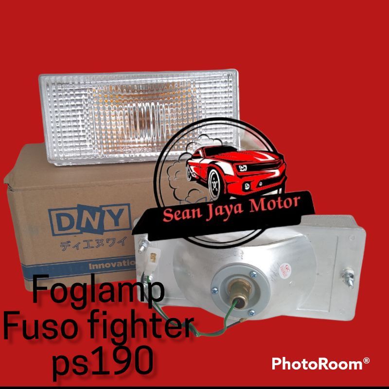 Foglamp lampu bemper Fuso fighter kristal set