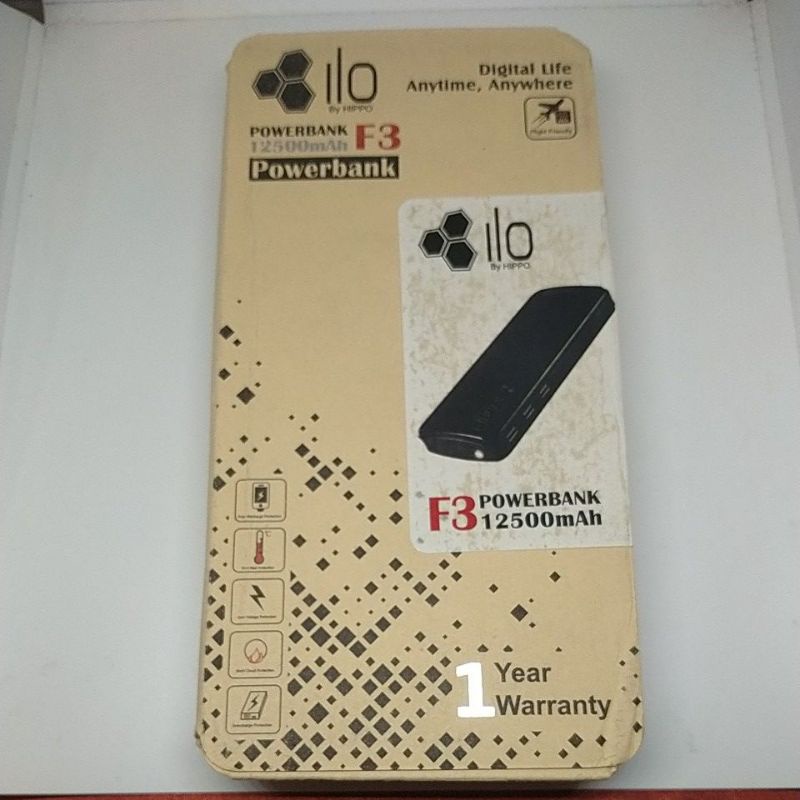 Powerbank iLo F3 12.500 mAh