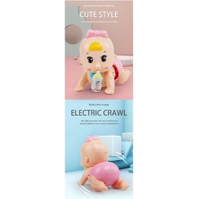 Mainan Baby Merangkak/Baby Climbing Electrical/Mainan Bayi Merangkak Dengan Musik dan Lampu COD